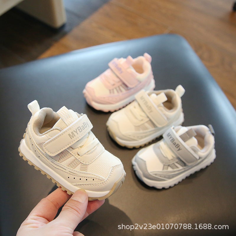 أحذية أطفال غير رسمية للأطفال الرضع ناعمة القاعدة غير قابلة للانزلاق أحذية غير متساقطة للأولاد والبنات أحذية أطفال عصرية - Image 2